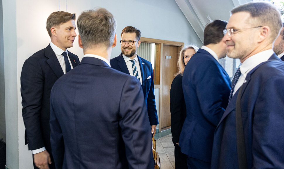 LSDP ir Demokratų sąjungos &bdquo;Vardan Lietuvos&ldquo; atstovai susitiko dėl koalicijos sudarymo