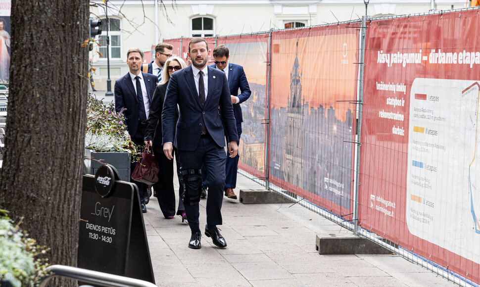 LSDP ir Demokratų sąjungos &bdquo;Vardan Lietuvos&ldquo; atstovai susitiko dėl koalicijos sudarymo