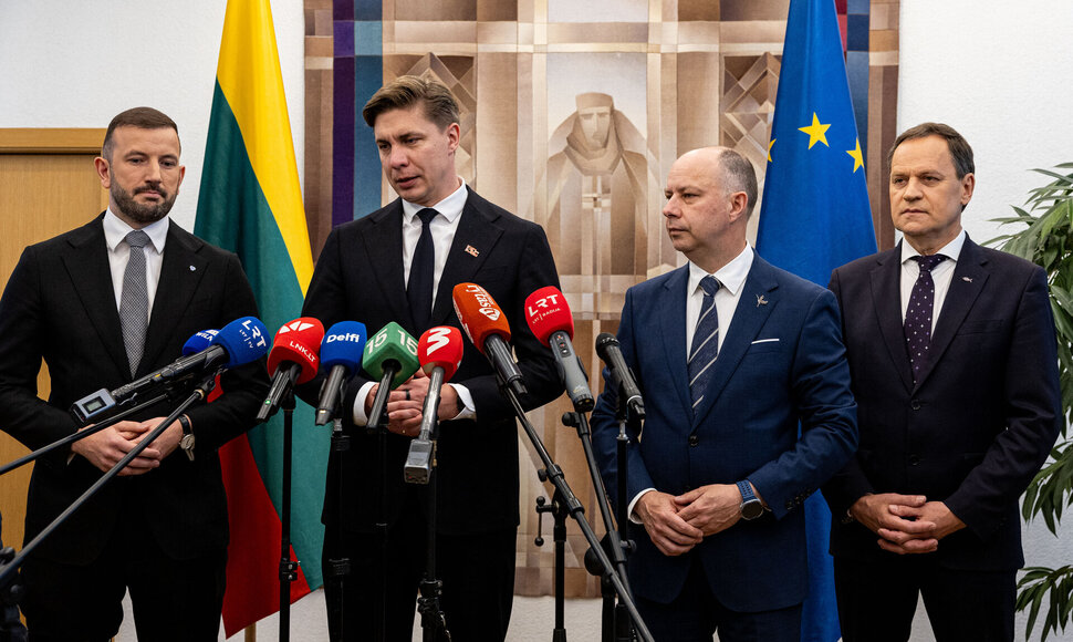 Virginijus Sinkevičius, Mindaugas Sinkevičius, Aurelijus Veryga, Valdemaras Tomaševskis