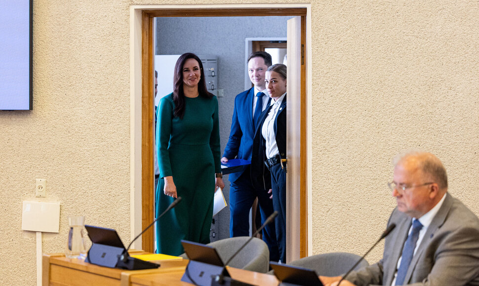 Paskutinis I. Ruginienės vyriausybės kabineto posėdis