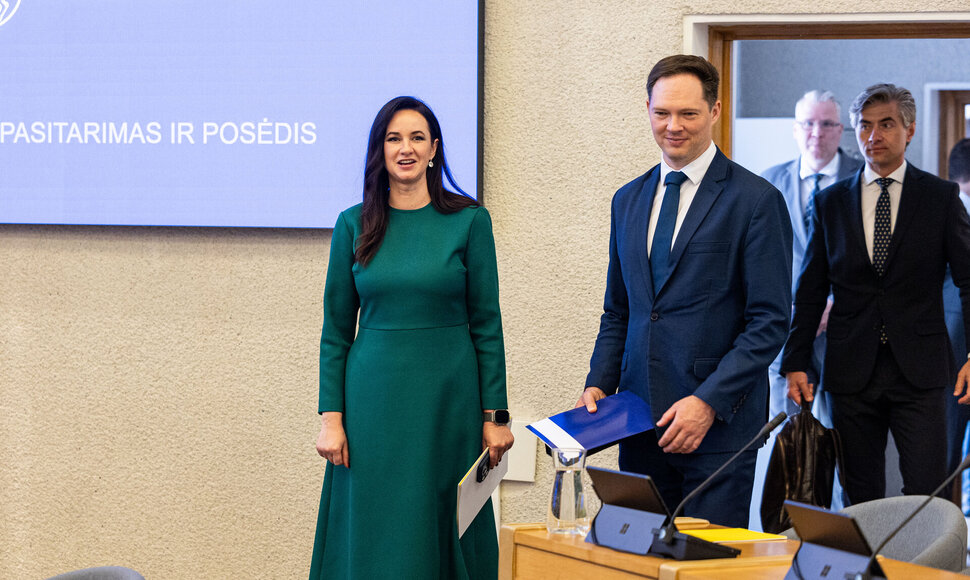 Paskutinis I. Ruginienės vyriausybės kabineto posėdis