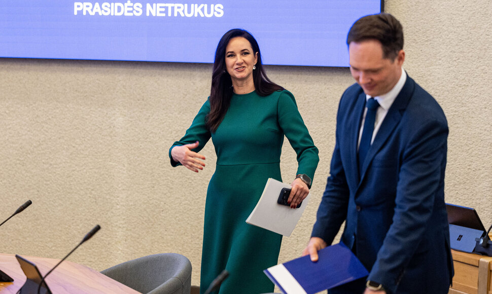 Paskutinis I. Ruginienės vyriausybės kabineto posėdis