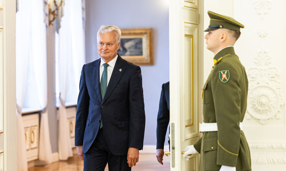 Apdovanojimo įteikimas