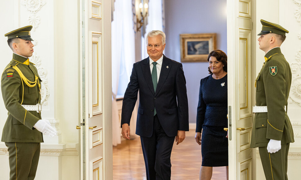 Apdovanojimo įteikimas