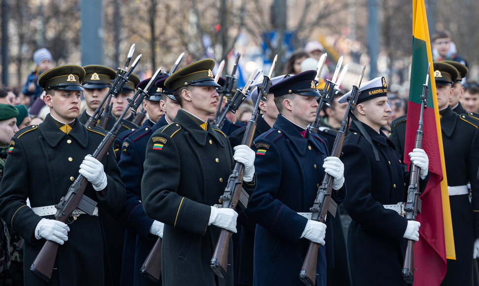 Baltijos valstybių vėliavų pakėlimo ceremonija