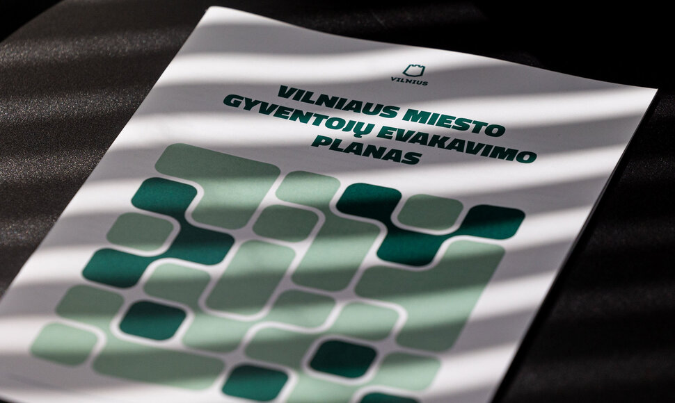 Pristatomas Vilniaus miesto gyventojų evakavimo planas