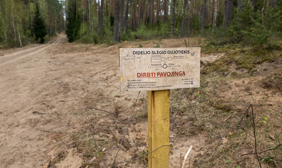 JAV karių žūties vietos incidento padarinių likvidavimo darbų pristatymas