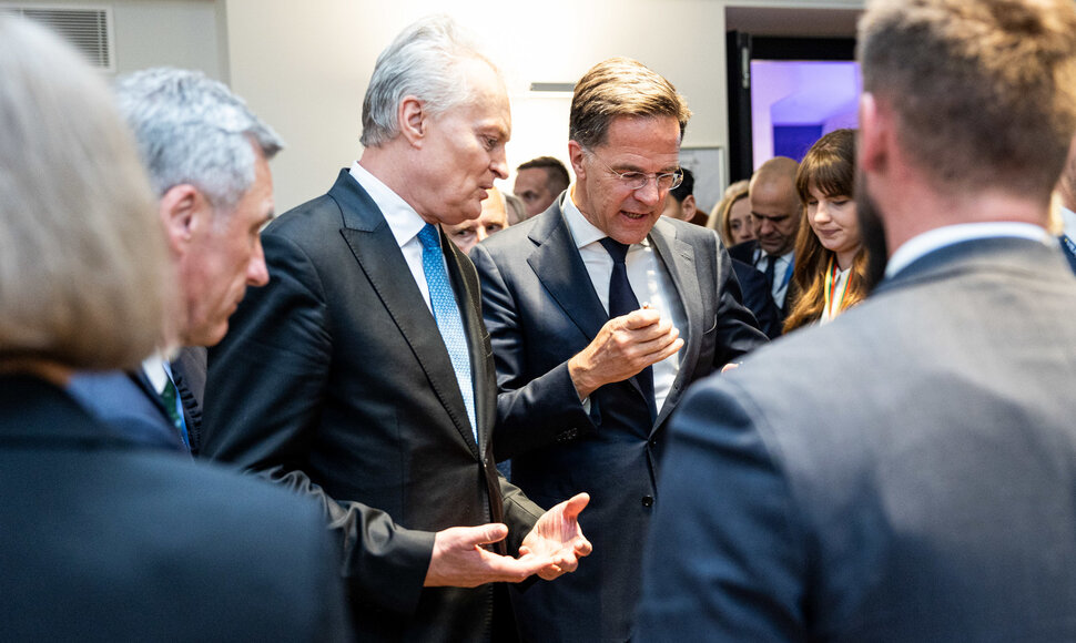 Gitanas Nausėda, Markas Rutte