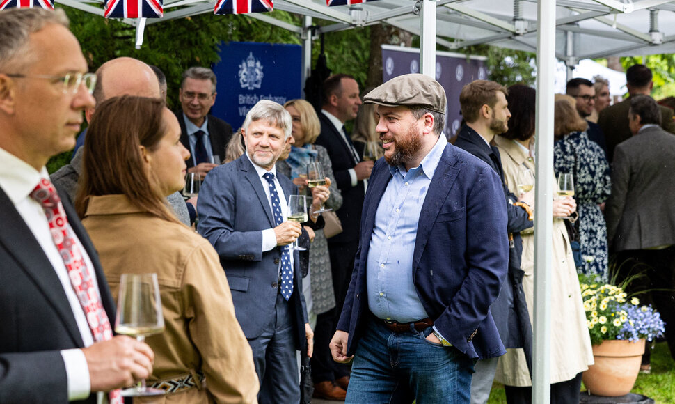 Didžiosios Britanijos Karaliaus gimtadienio šventė Jungtinės Karalystės ambasadorės rezidencijoje