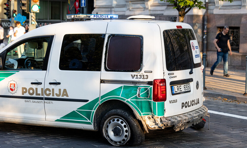Avarija Gedimino prospekte