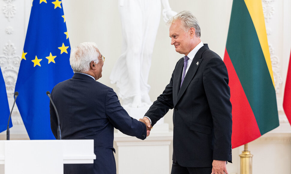 António Costa, Gitanas Nausėda