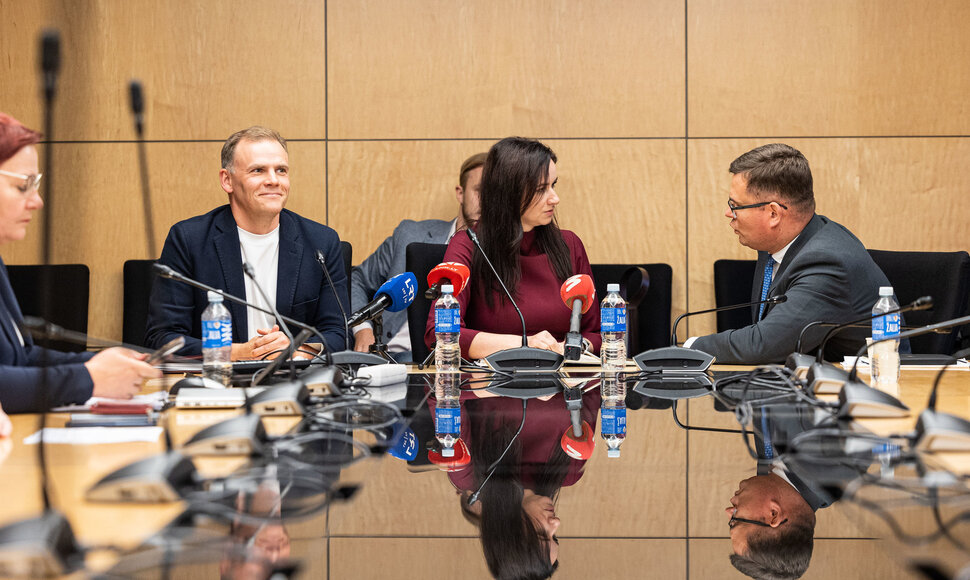 Mindaugas Lingė, Inga Ruginienė, Laurynas Kasčiūnas