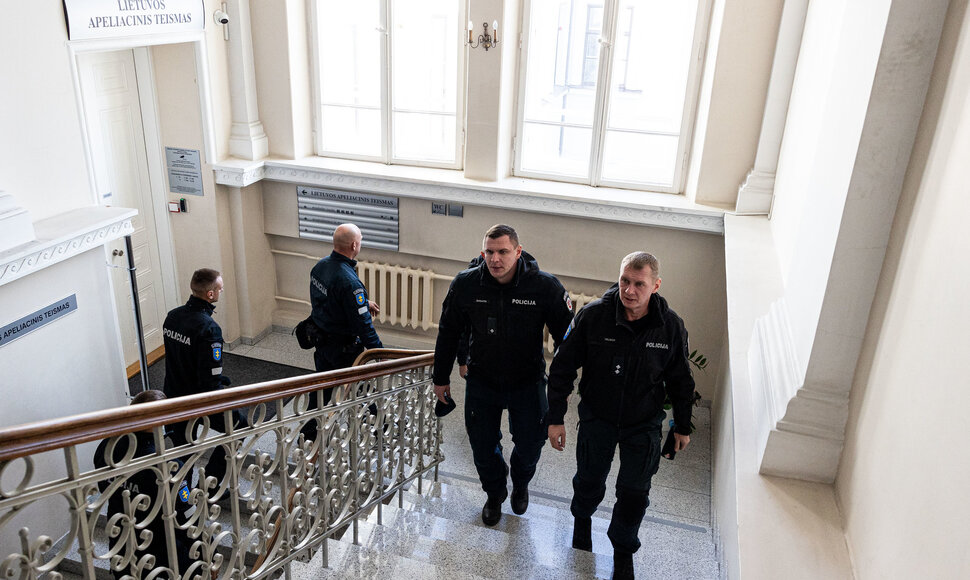 Policininko Dariaus &Scaron;erpyčio bylos nuosprendžio skelbimas