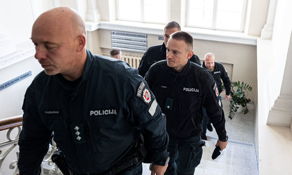 Policininko Dariaus &Scaron;erpyčio bylos nuosprendžio skelbimas