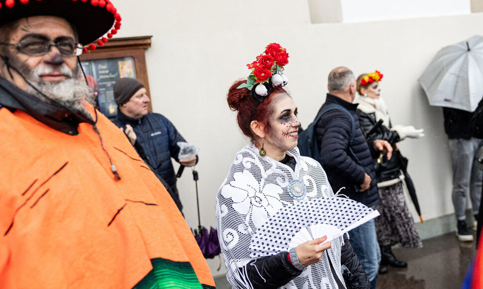 D&iacute;a de Muertos eisena Vilniuje
