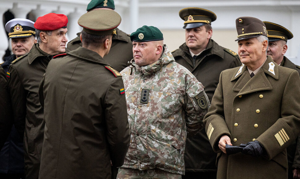 I&scaron;kilminga Kra&scaron;to apsaugos ministrų pasikeitimo ceremonija