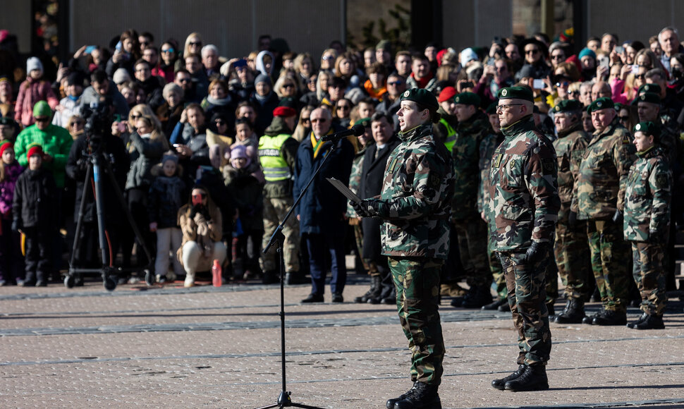 Lietuvos šaulių sąjungos narių priesaikos ceremonija