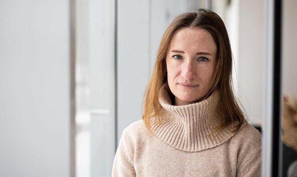 Knygos "Slenkstis" autorė Ieva Jusionytė