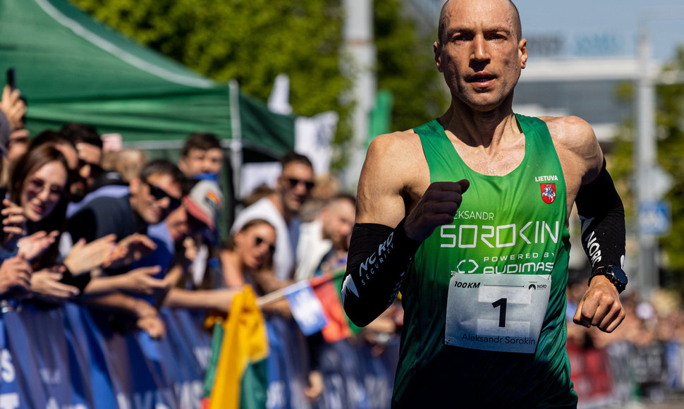 Aleksandro Sorokino 100km bėgimas