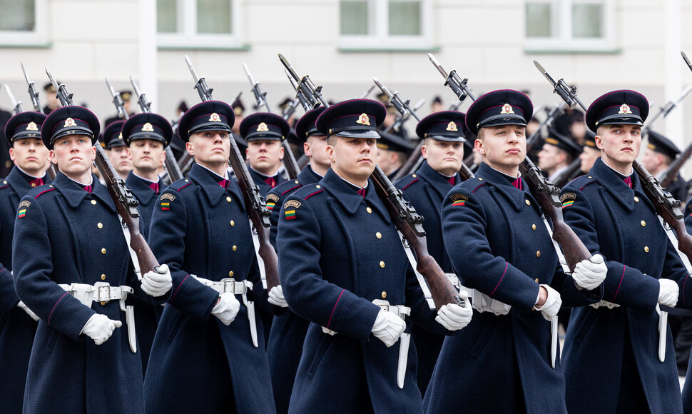 Trijų Baltijos valstybių vėliavų pakėlimo ceremonija