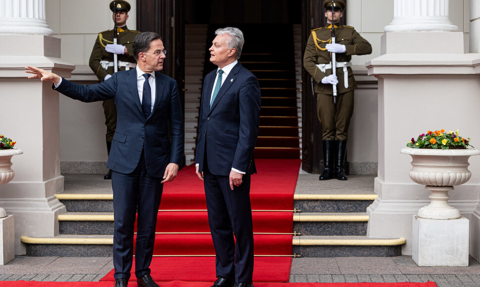 Markas Rutte, Gitanas Nausėda