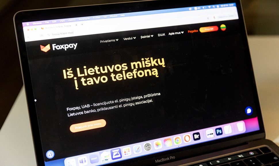 Finansinių technologijų įmonė „Foxpay“ 