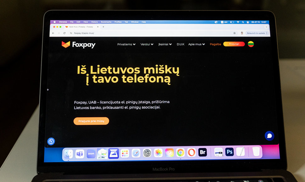 Finansinių technologijų įmonė „Foxpay“ 