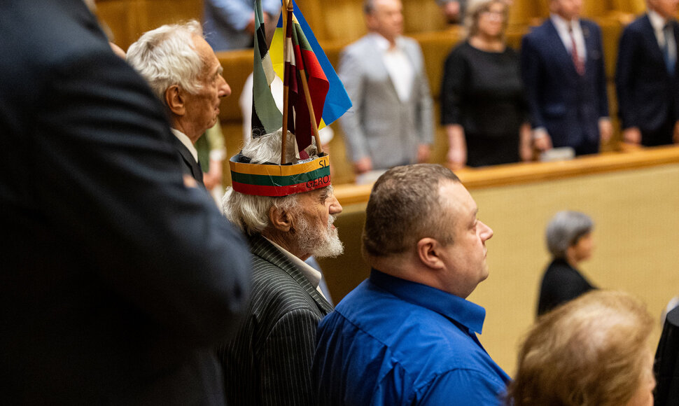 Gedulo ir vilties bei Okupacijos ir genocido dienų minėjimas Seime