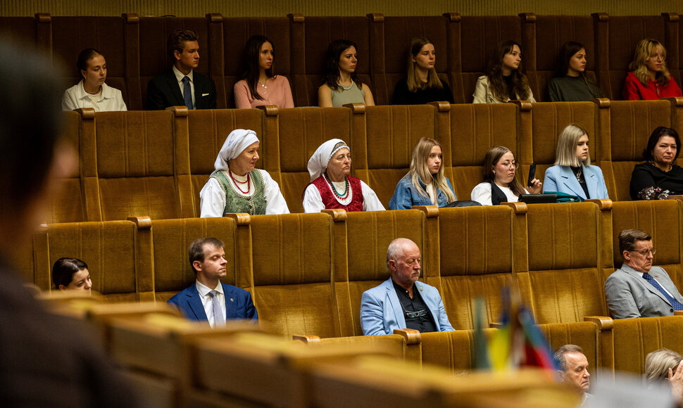 Gedulo ir vilties bei Okupacijos ir genocido dienų minėjimas Seime