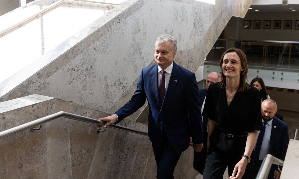 Gitanas Nausėda, Viktorija Čmilytė-Nielsen