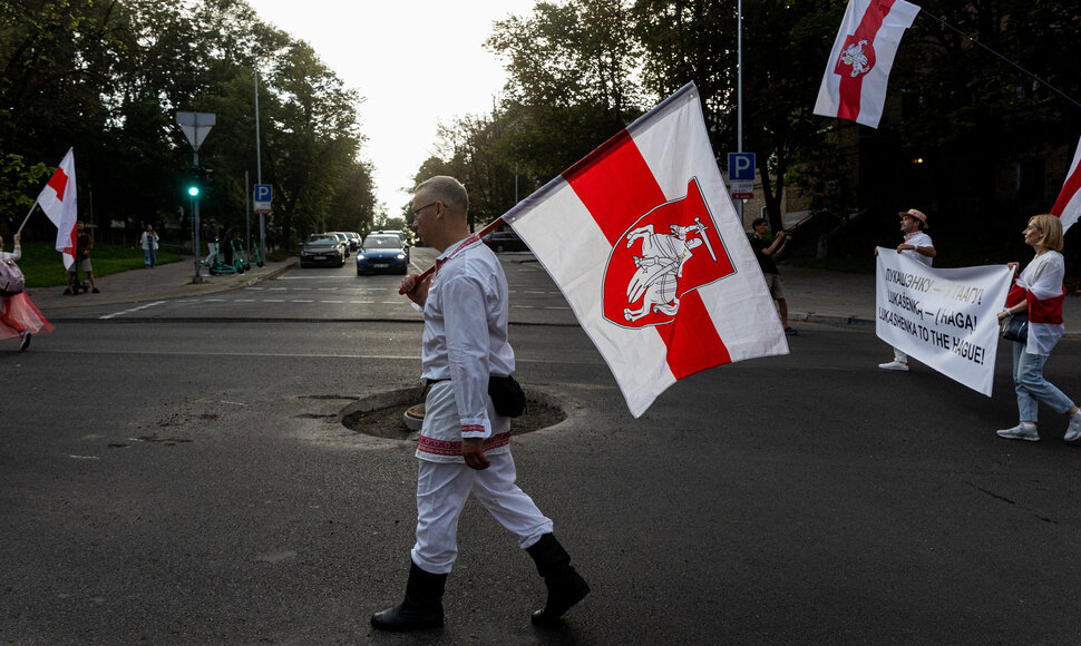 Laisvųjų baltarusių akcijos mitingas