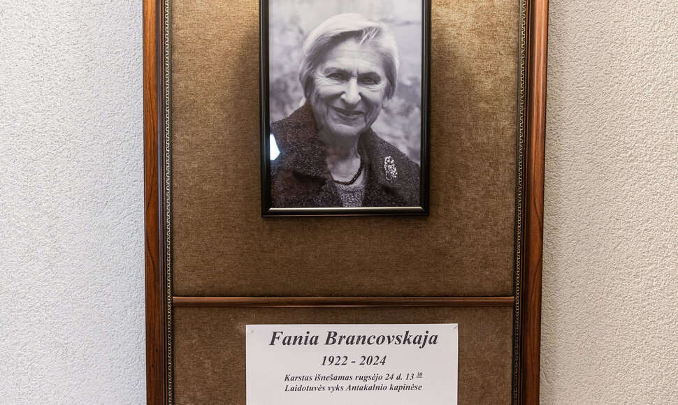 Atsisveikinimas su Fania Brancovskaja
