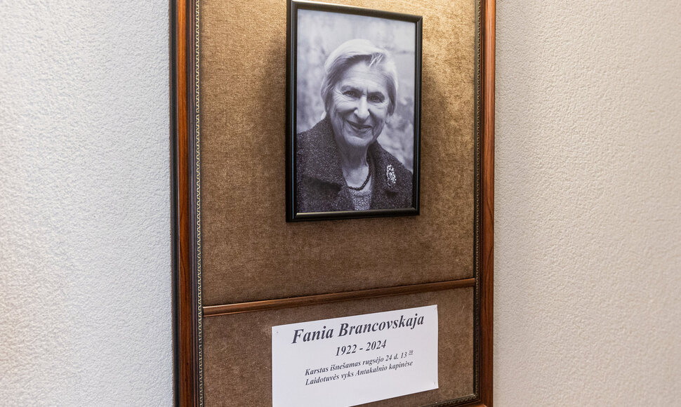 Atsisveikinimas su Fania Brancovskaja