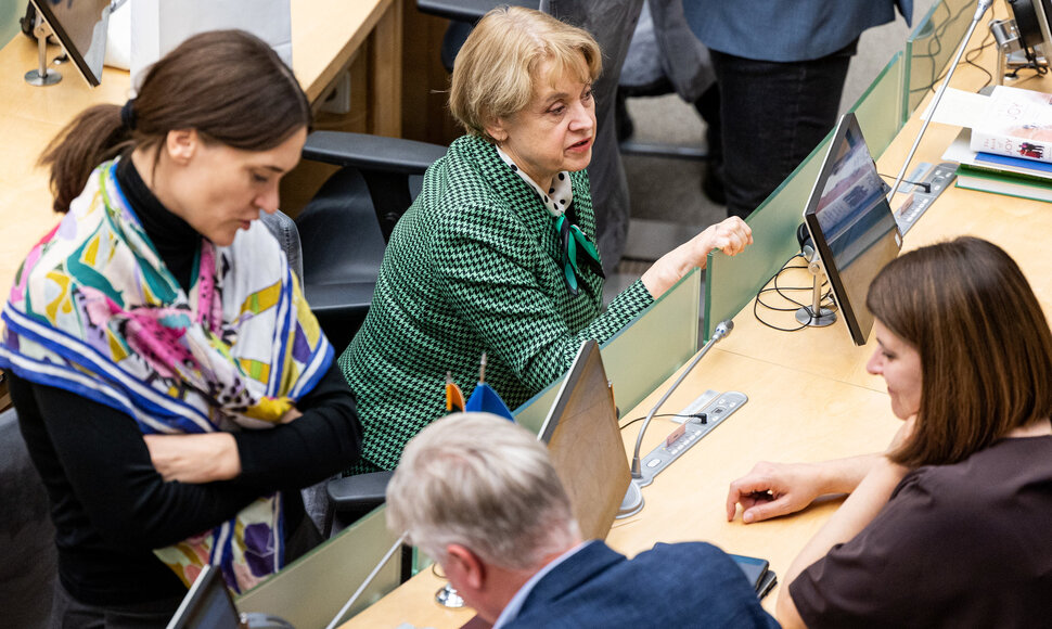 Tryliktasis Lietuvos Respublikos Seimas susirinko į paskutinį posėdį