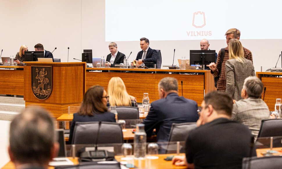 Vilniaus miesto savivaldybės tarybos posėdis
