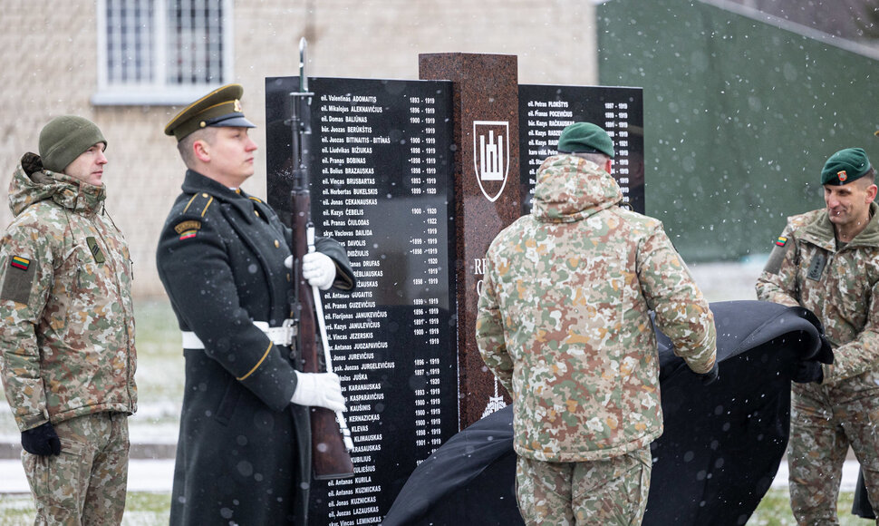 Nepriklausomybės kovose 1919 &ndash; 1923 m. žuvusių Lietuvos karių atminimo pagerbimas