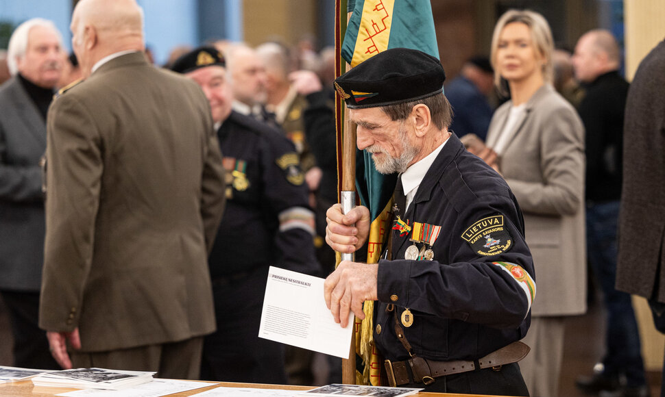 Laisvės gynėjų susitikimas Seimo Kovo 11-osios Akto salėje