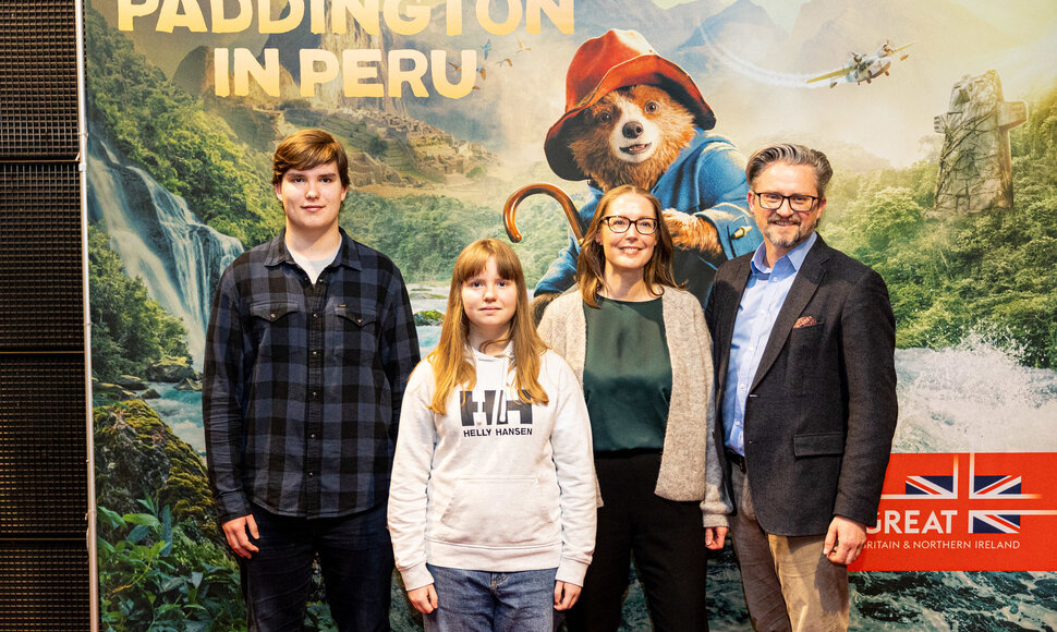 Filmo &bdquo;Me&scaron;kiukas Padingtonas: nuotykiai Peru&ldquo; premjeros svečiai