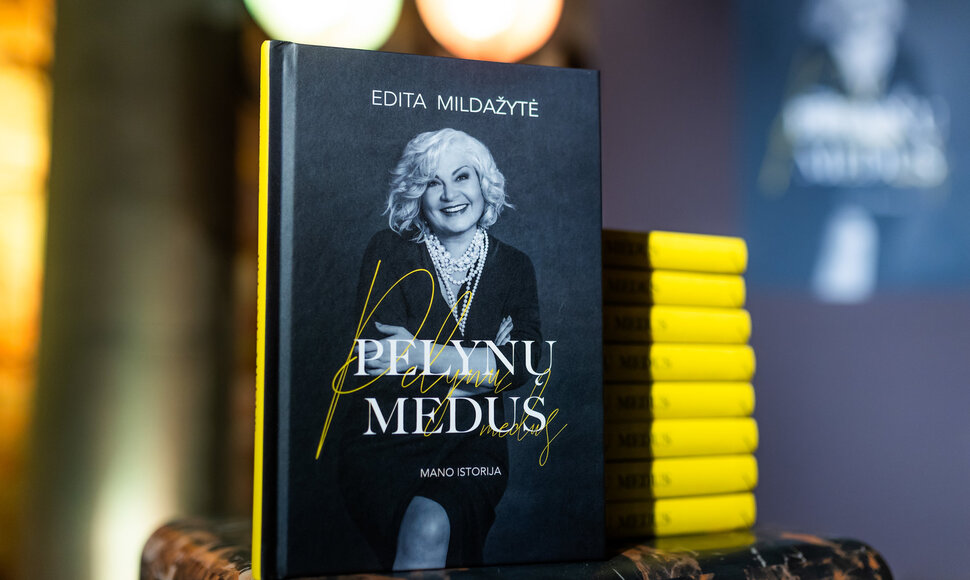 Editos Mildažytės autobiografinės knygos &bdquo;Pelynų medus&ldquo; ir kvepalų &bdquo;Mildažytė&ldquo; pristatymas