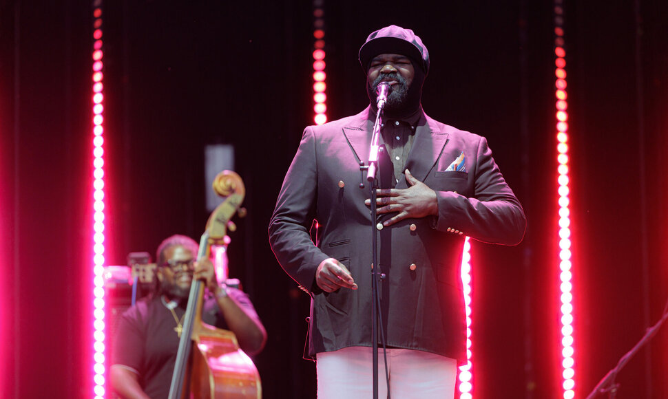 &bdquo;Grammy&ldquo; laureatas Gregory Porteris su grupe surengė koncertą Vilniuje