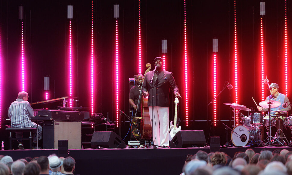 &bdquo;Grammy&ldquo; laureatas Gregory Porteris su grupe surengė koncertą Vilniuje