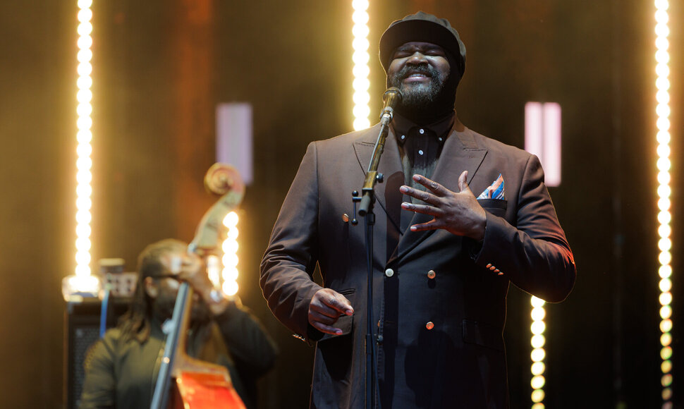 &bdquo;Grammy&ldquo; laureatas Gregory Porteris su grupe surengė koncertą Vilniuje