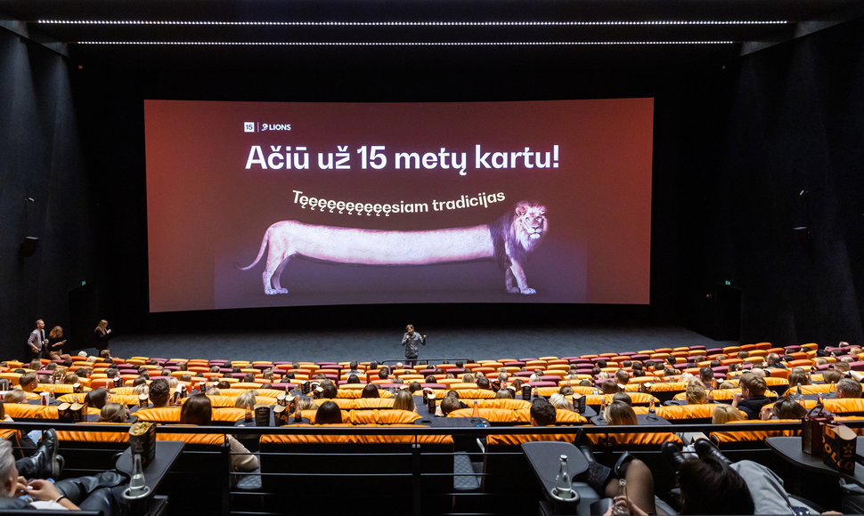 Išankstinė Geriausių Kanų liūtų reklamų peržiūra  Apollo kino teatre