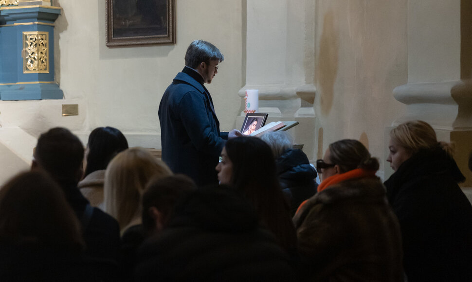 Agnės Jagelavičiūtės mirties metinių minėjimas Bernardinų bažnyčios koplyčioje