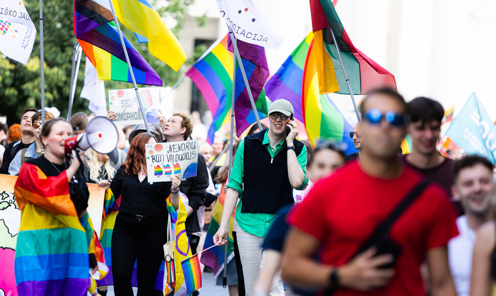 Protestas prie&scaron; LGBT eitynes