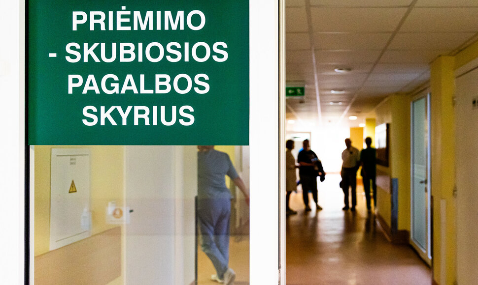 Priėmimo-skubios pagalbos skyrius Palangoje
