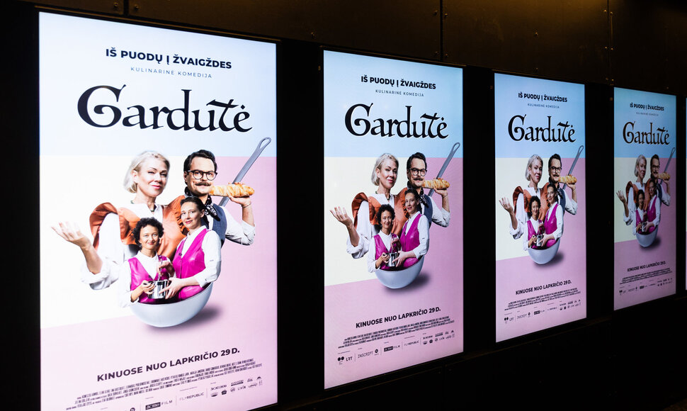  Eglės Vertelytės komedijos &bdquo;Gardutė" premjera