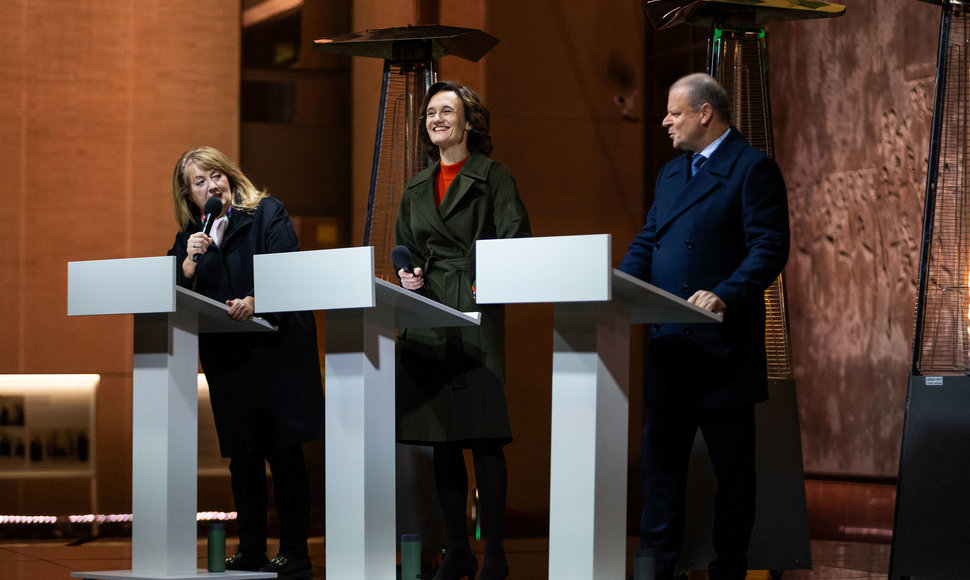 Vilija Blinkevičiūtė, Viktorija Čmilytė - Nielsen, Saulius Skvernelis