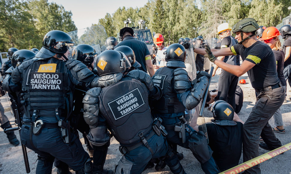 VST ir policijos pratybos