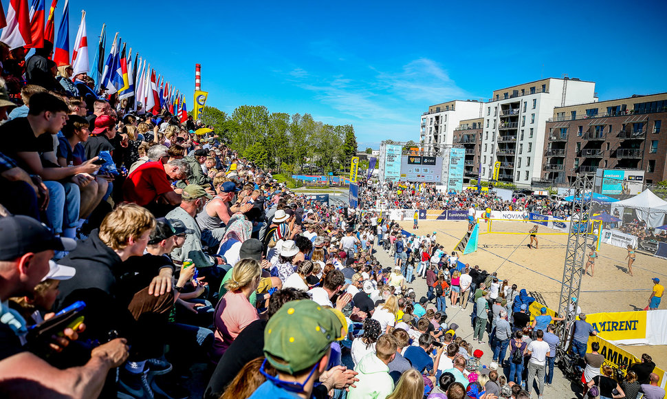 „Pro Beach Tour Futures“ serijos paplūdimio tinklinio turnyro Klaipėdoje finalas.